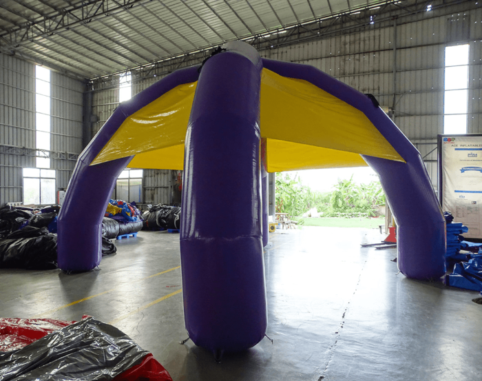 Spider Tent PY1 compress » BounceWave Inflatable Sales