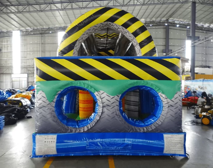XL Radioactive Hybrid Obstacle 3 » BounceWave Inflatable Sales