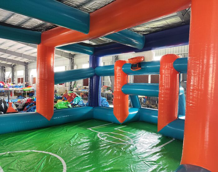 red blue orange teal epic sports arena Heather Pate 2023031337 7 » BounceWave Inflatable Sales