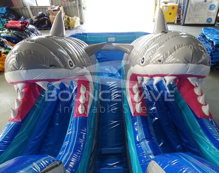 18ft shark beach center climb 2023032422 4 » BounceWave Inflatable Sales