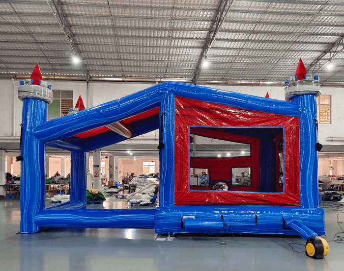 Euro Baja canopy Bounce House 4 compress » BounceWave Inflatable Sales