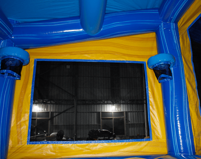 Fire and Ice Canopy Bounce House 3 compress » BounceWave Inflatable Sales