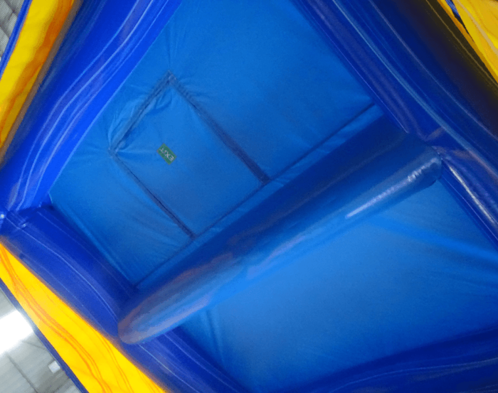 Fire and Ice Canopy Bounce House 4 compress » BounceWave Inflatable Sales