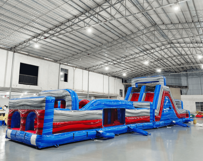 62ft Baja 2-Piece Wet/Dry Obstacle Course For Sale