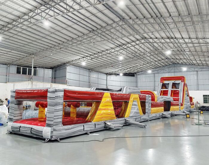 90 Ft 3 piece obstacles Fire Island 2023031814 2023031821 2023031835 5 » BounceWave Inflatable Sales