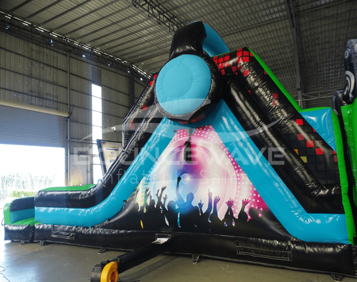 62 DJ Hero WetDry Obstacle 5 » BounceWave Inflatable Sales