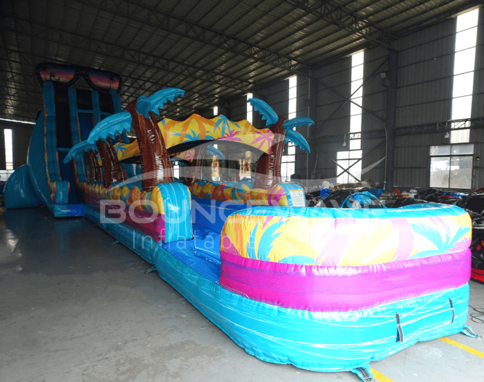 Island Flow Two-Piece Water Slide For Sale