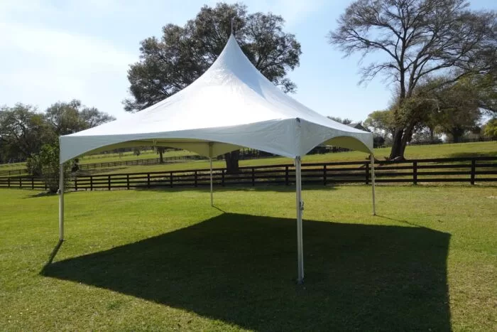 20ft x 20ft high peak tent for sale by BounceWave Inflatable Sales